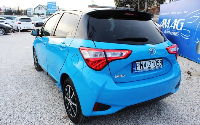 Toyota Yaris cena 54900 przebieg: 62000, rok produkcji 2018 z Mrocza małe 436